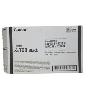 Canon Genuine T08 Black Toner ImageClass X MF1238 3010C005AA New Open Box